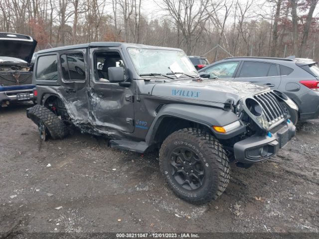 JEEP WRANGLER 4XE 2023 1c4jjxn66pw690089