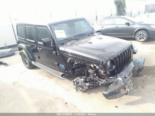 JEEP WRANGLER 4XE 2021 1c4jjxp60mw732393