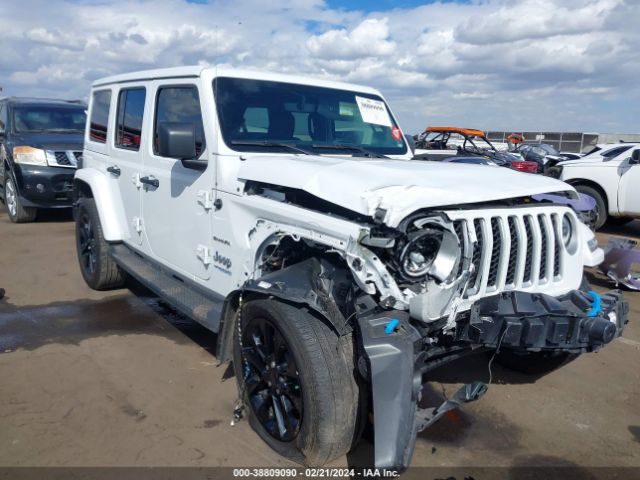 JEEP WRANGLER 4XE 2022 1c4jjxp62nw170059