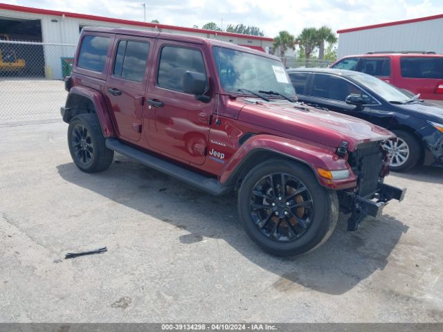 JEEP WRANGLER 4XE 2021 1c4jjxp63mw698871