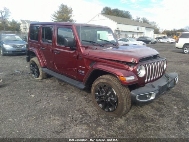 JEEP WRANGLER 4XE 2021 1c4jjxp65mw770248