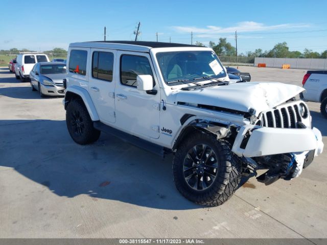 JEEP WRANGLER 4XE 2022 1c4jjxp65nw112110