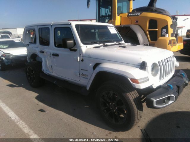 JEEP WRANGLER 4XE 2022 1c4jjxp65nw213373