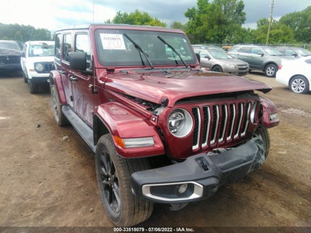 JEEP WRANGLER 4XE 2021 1c4jjxp68mw768316