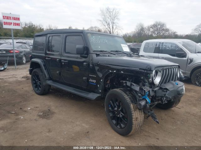 JEEP WRANGLER 4XE 2022 1c4jjxp68nw198447