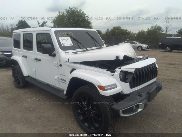 JEEP WRANGLER 4XE 2021 1c4jjxp69mw676518