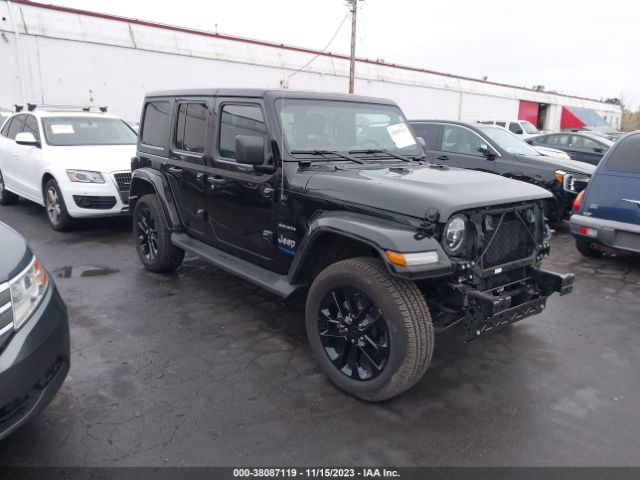 JEEP WRANGLER 4XE 2022 1c4jjxp69nw205647