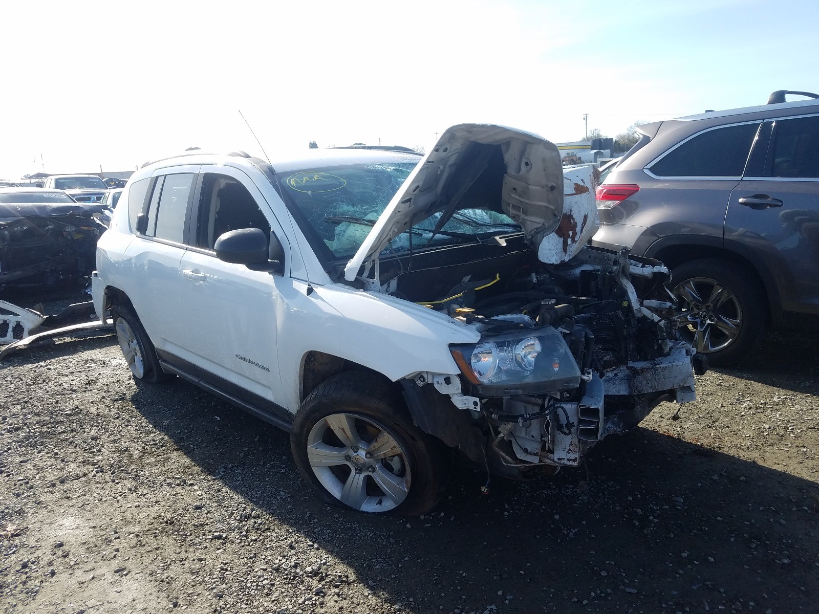 JEEP COMPASS 2017 1c4njcba1hd124339