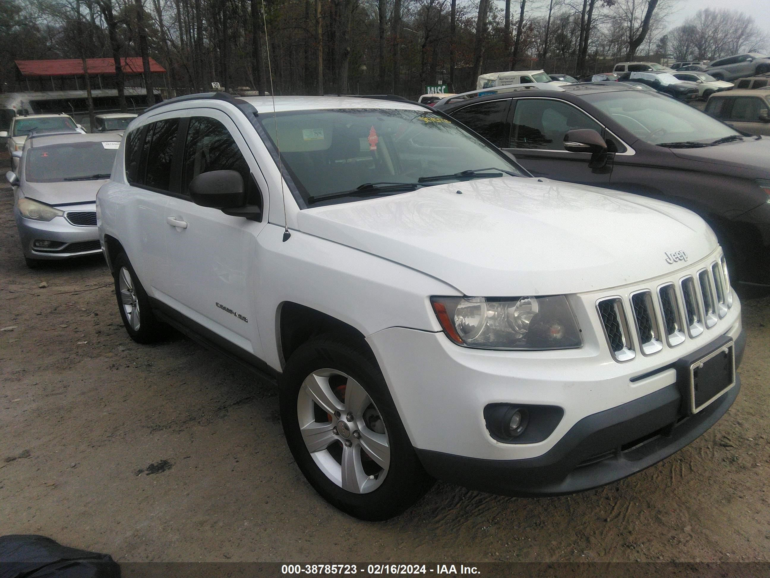 JEEP COMPASS 2016 1c4njcba4gd600436