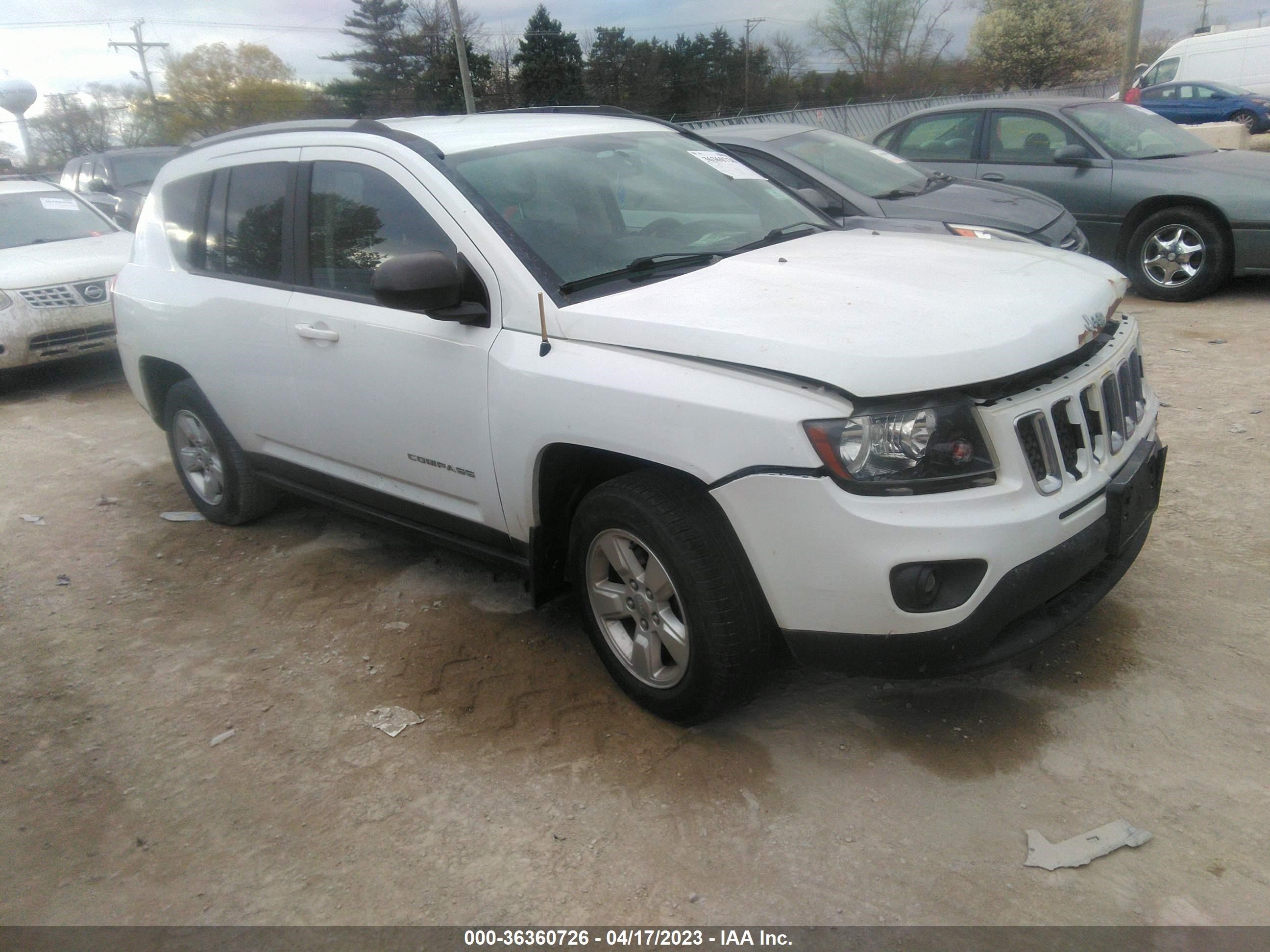 JEEP COMPASS 2015 1c4njcbaxfd372859