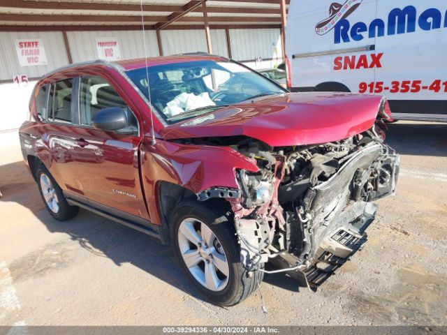 JEEP COMPASS 2016 1c4njcbaxgd567653