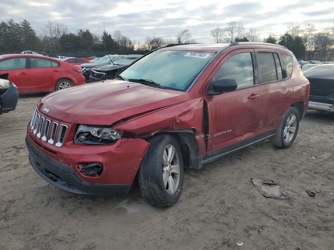 JEEP COMPASS 2014 1c4njcbb7ed624641