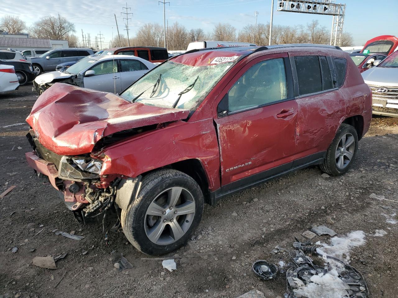 JEEP COMPASS 2016 1c4njcea5gd761776