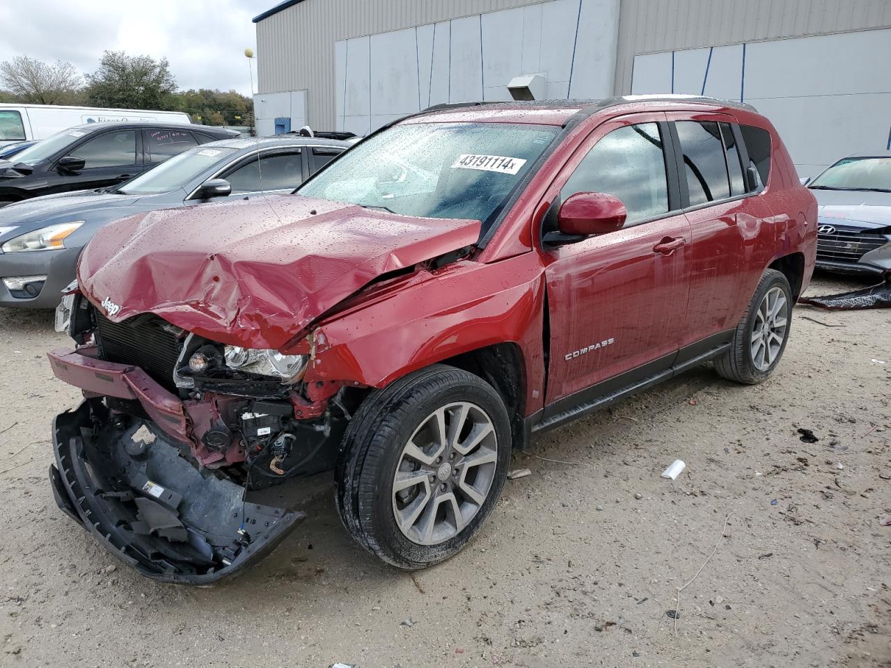 JEEP COMPASS 2016 1c4njcea7gd777381