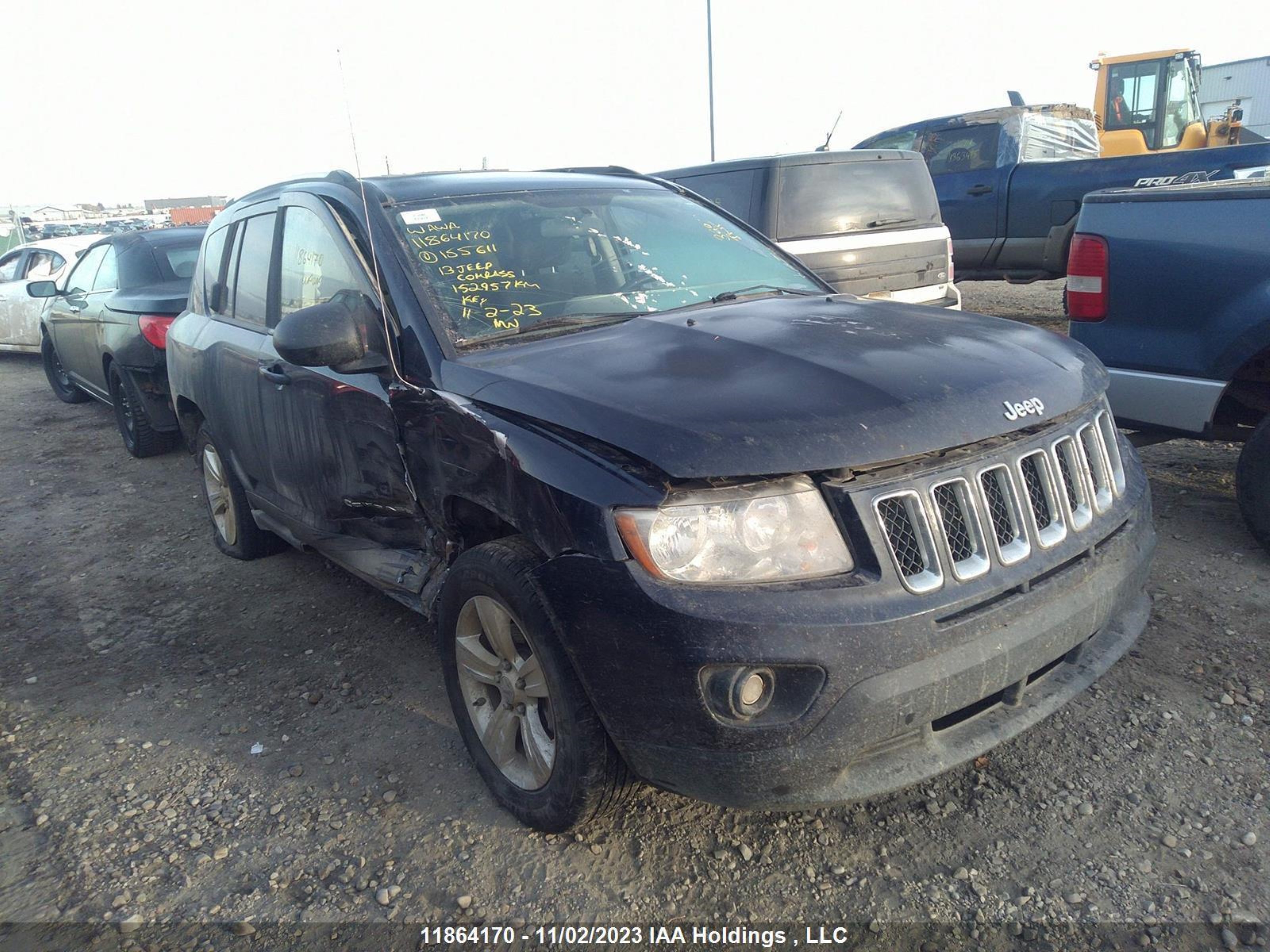 JEEP COMPASS 2013 1c4njdab0dd155611