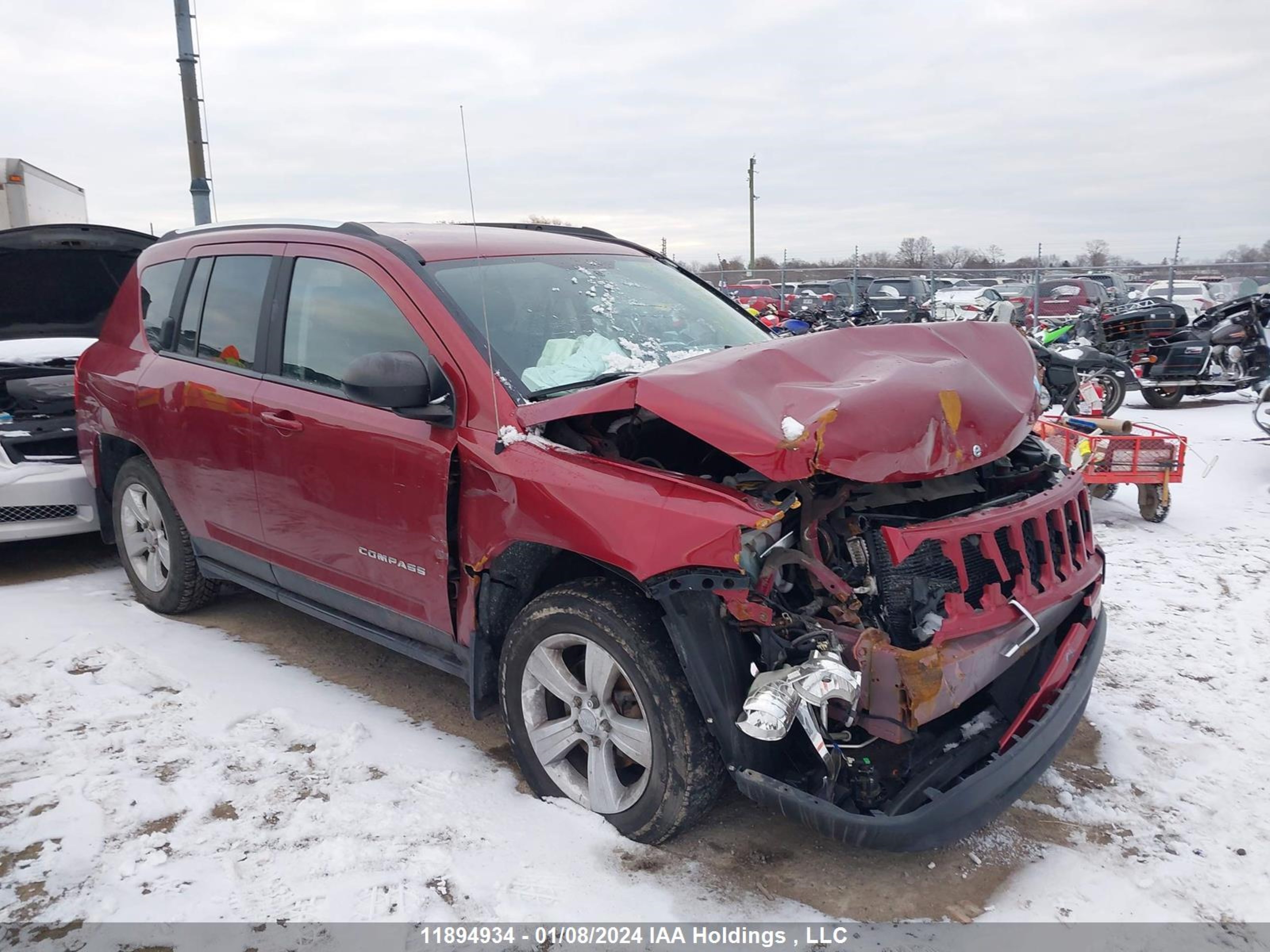 JEEP COMPASS 2013 1c4njdab6dd148274