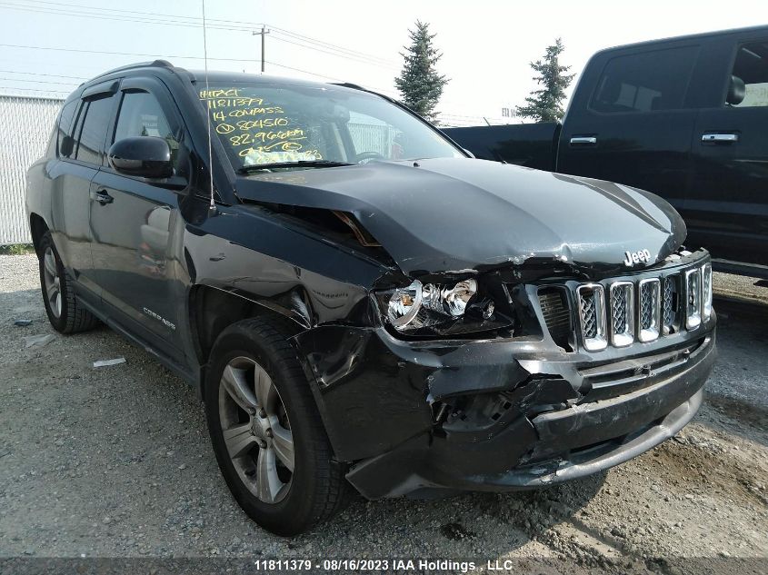 JEEP COMPASS 2014 1c4njdab6ed804510