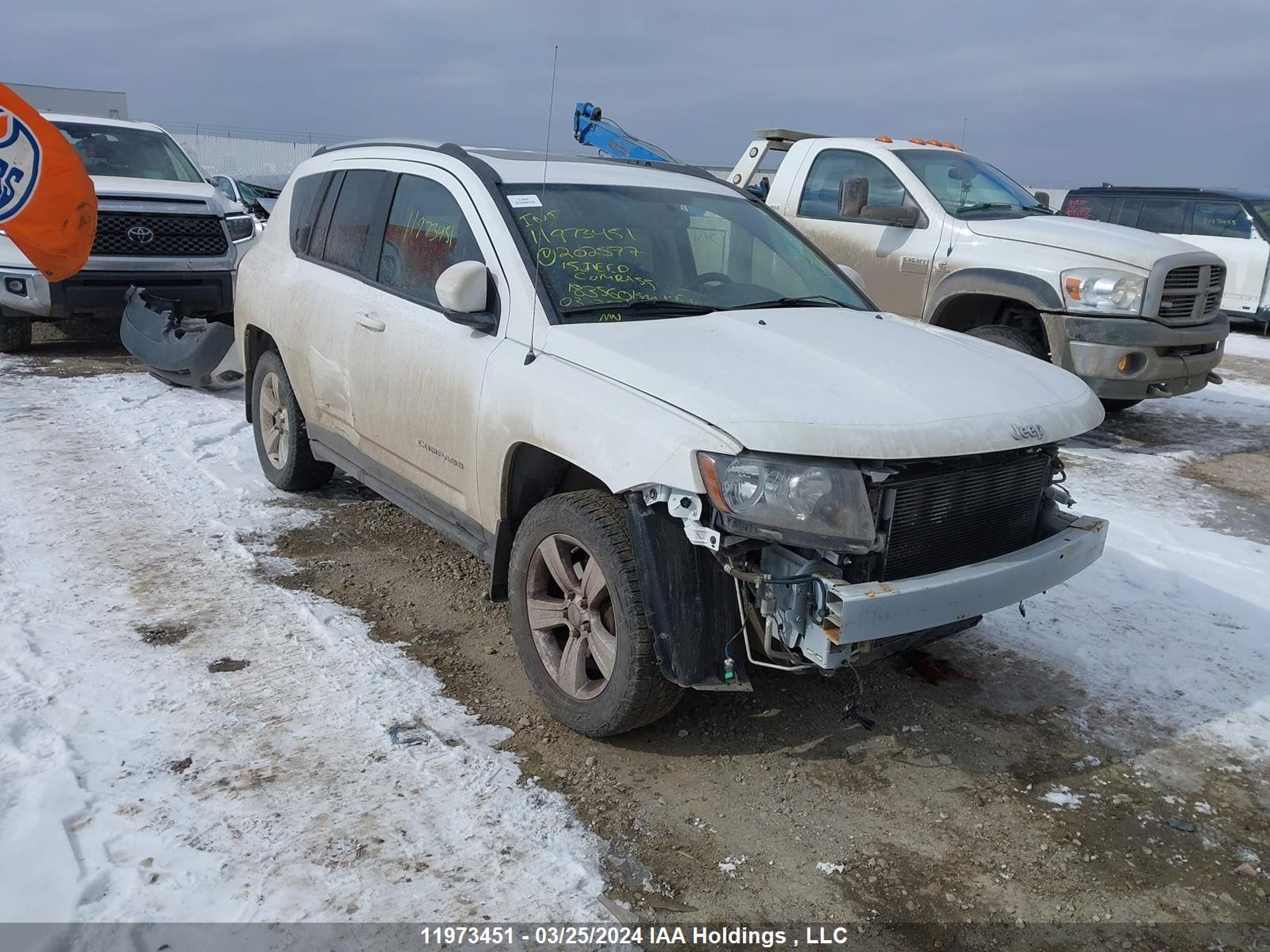 JEEP COMPASS 2015 1c4njdab6fd202577