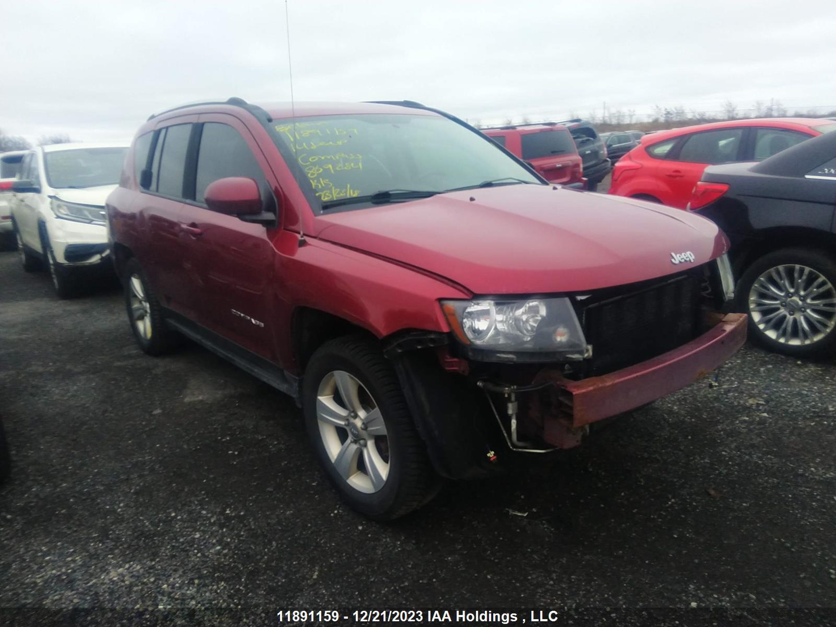 JEEP COMPASS 2014 1c4njdab7ed869284