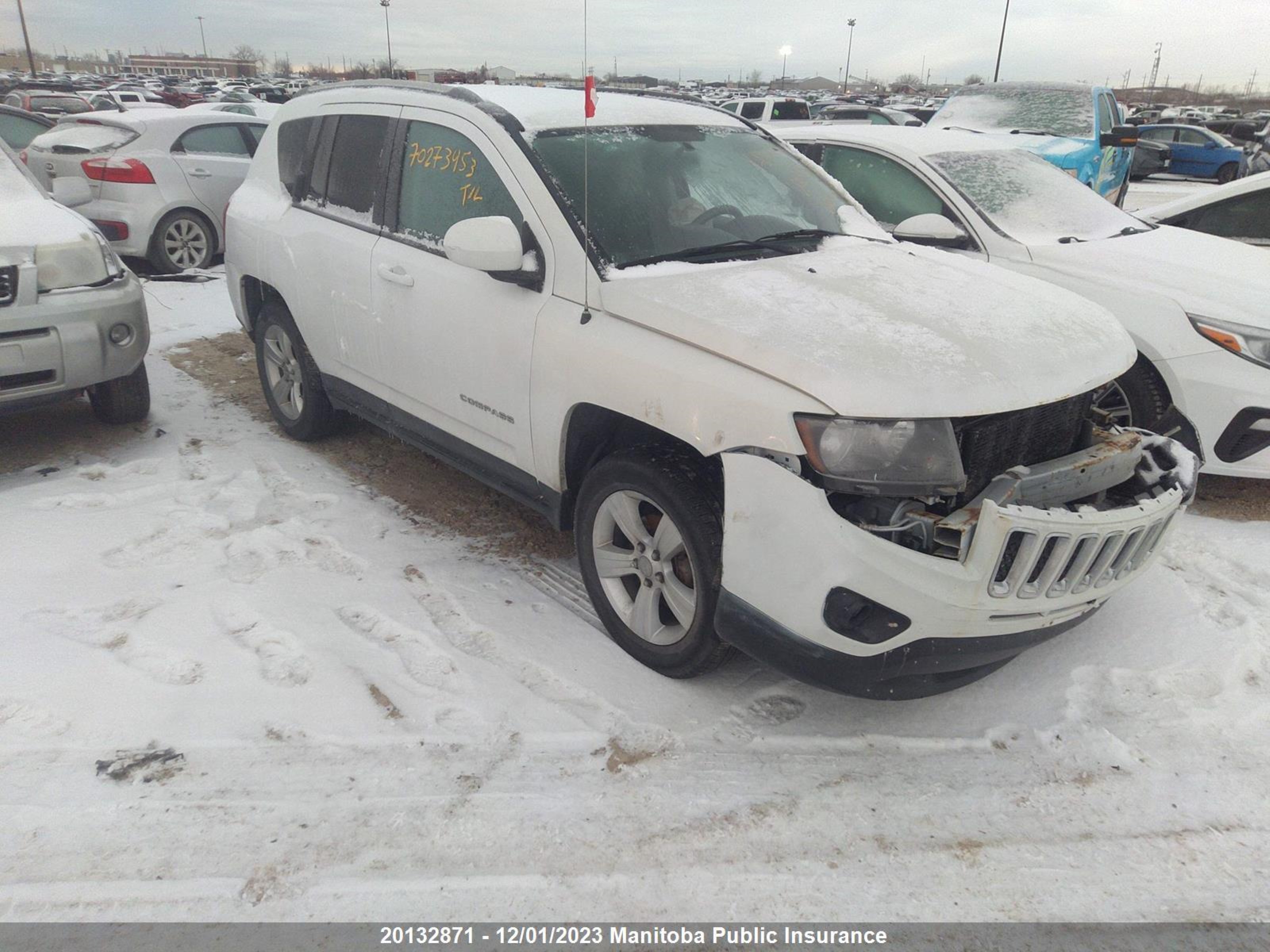 JEEP COMPASS 2014 1c4njdab8ed565767