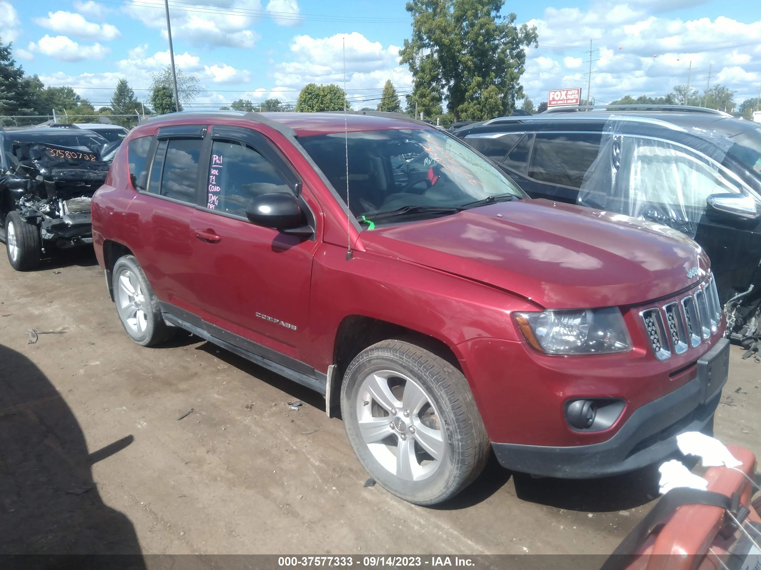 JEEP COMPASS 2014 1c4njdbb0ed865317