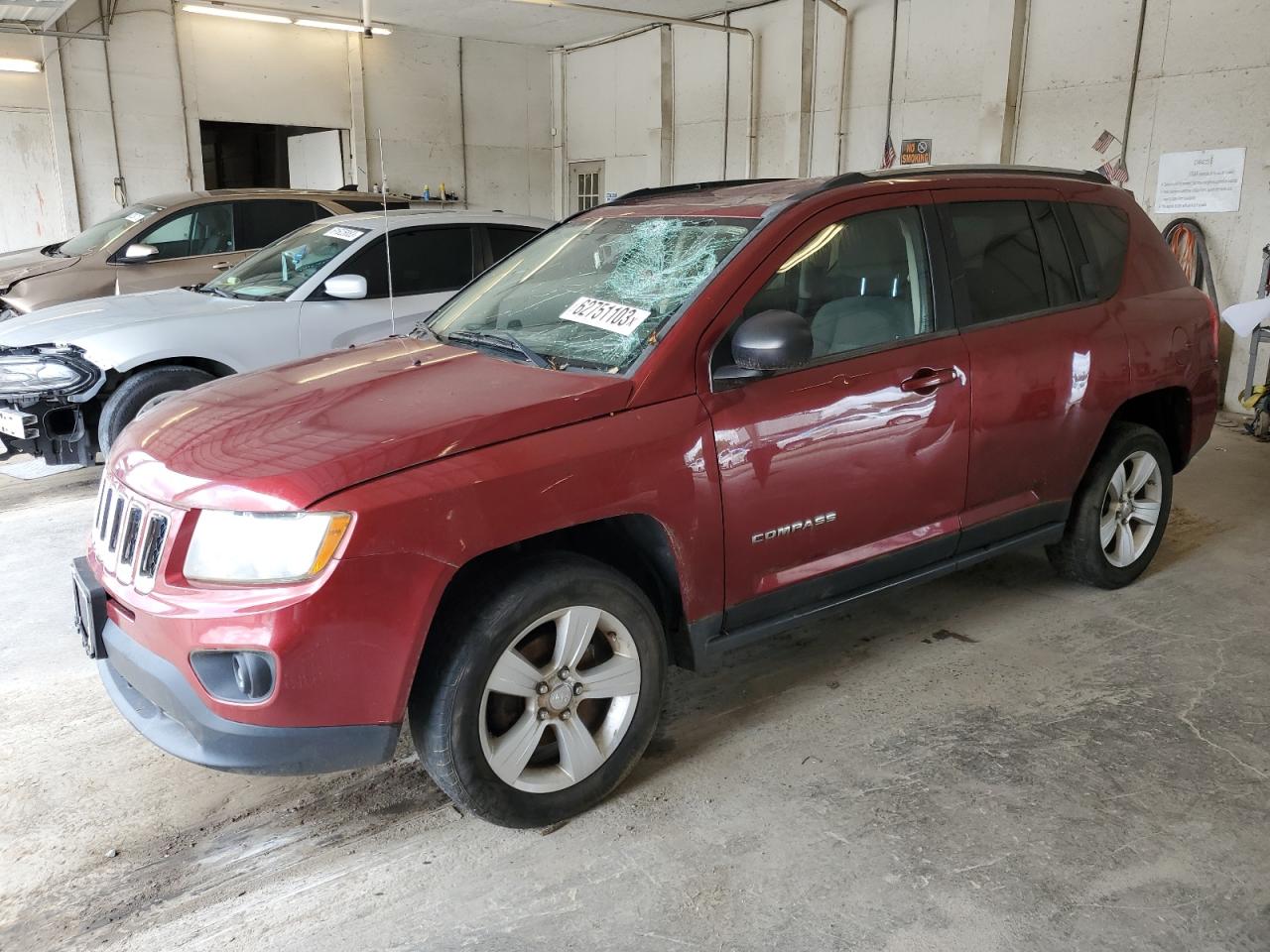 JEEP COMPASS 2012 1c4njdbb2cd591437