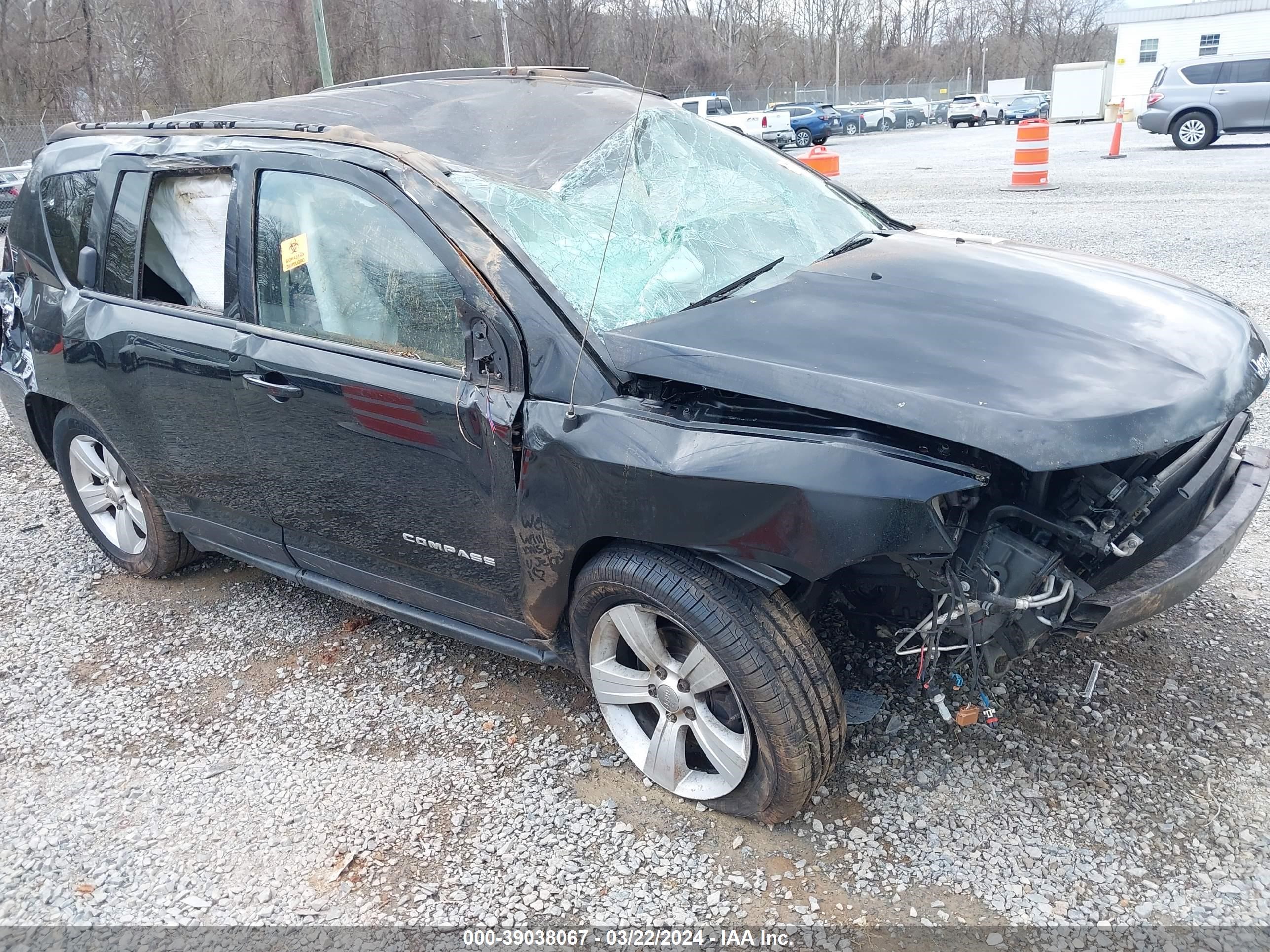 JEEP COMPASS 2014 1c4njdbb2ed776784