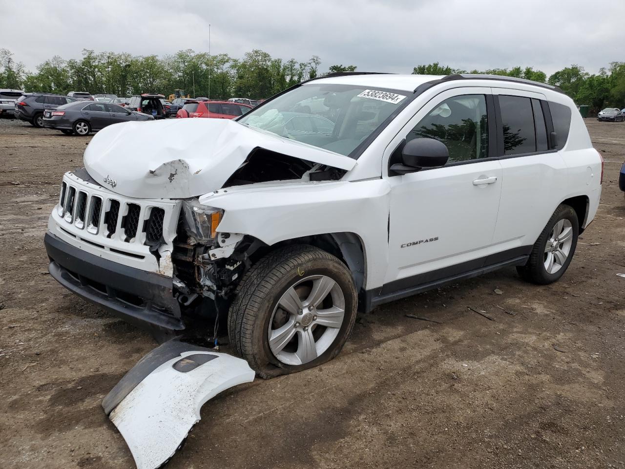 JEEP COMPASS 2016 1c4njdbb4gd500397