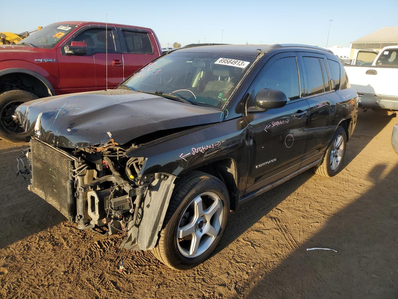 JEEP COMPASS 2014 1c4njdbb6ed567760