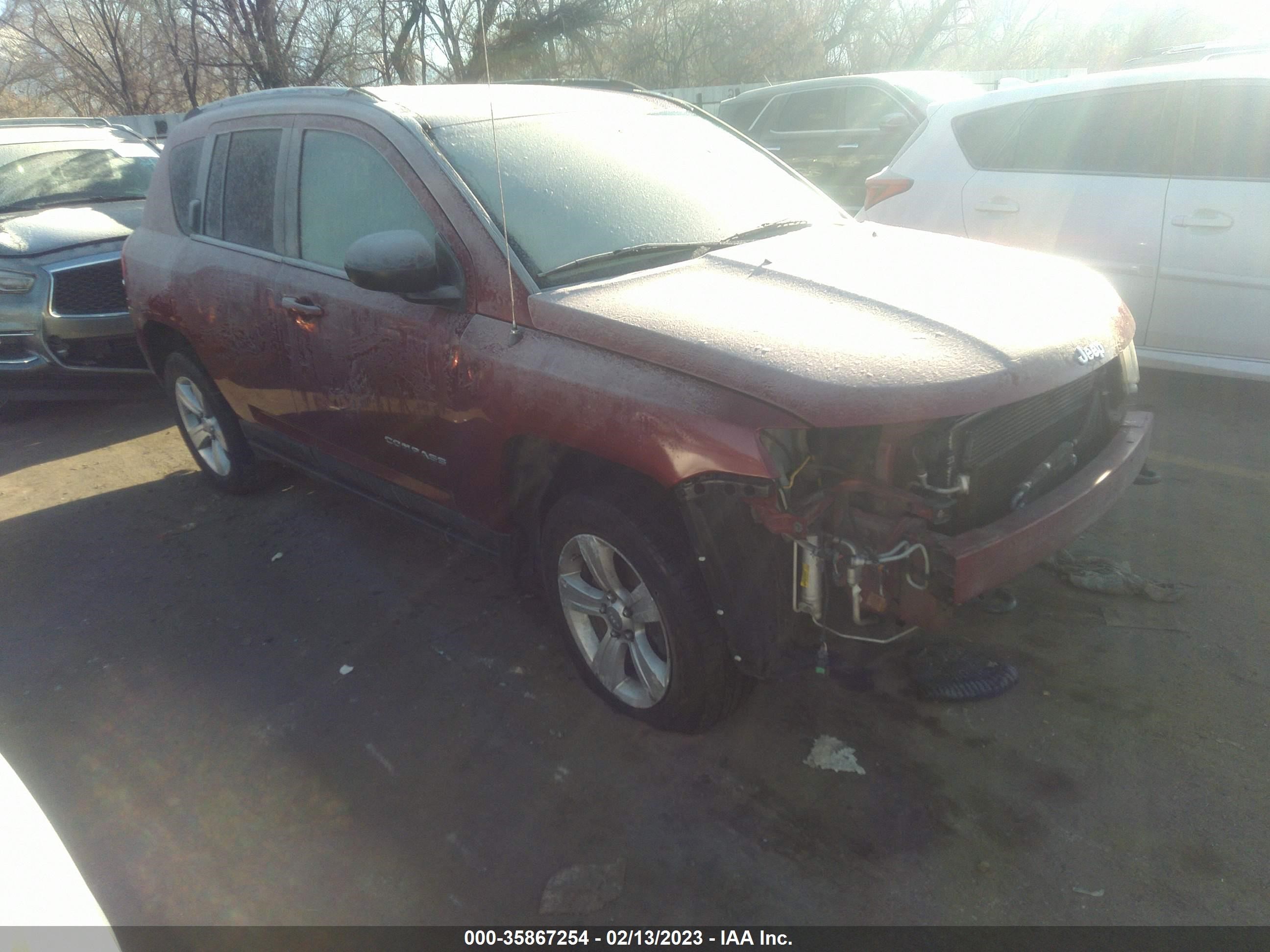 JEEP COMPASS 2012 1c4njdcb5cd554543