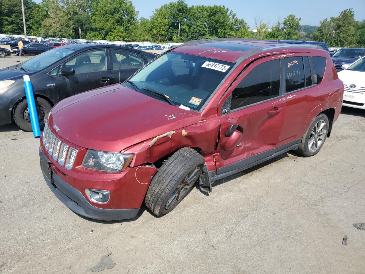 JEEP COMPASS 2014 1c4njdcbxed741098