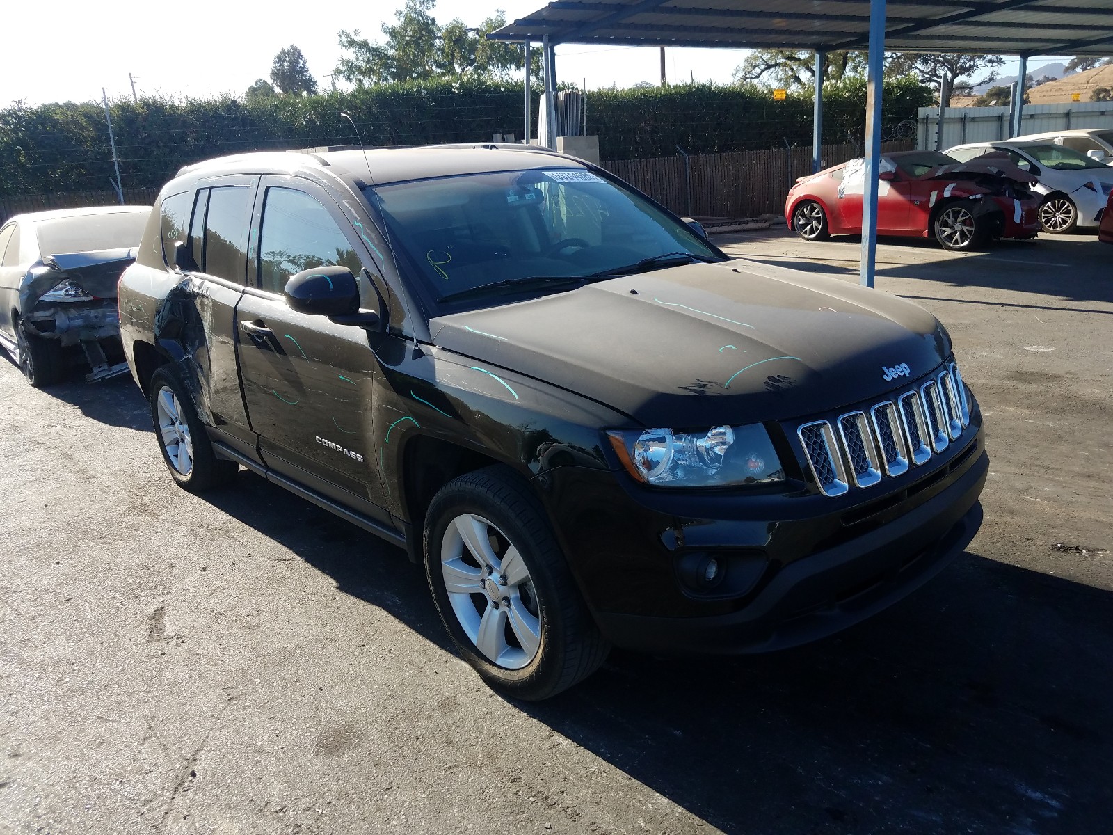 JEEP COMPASS LA 2017 1c4njdeb0hd104657