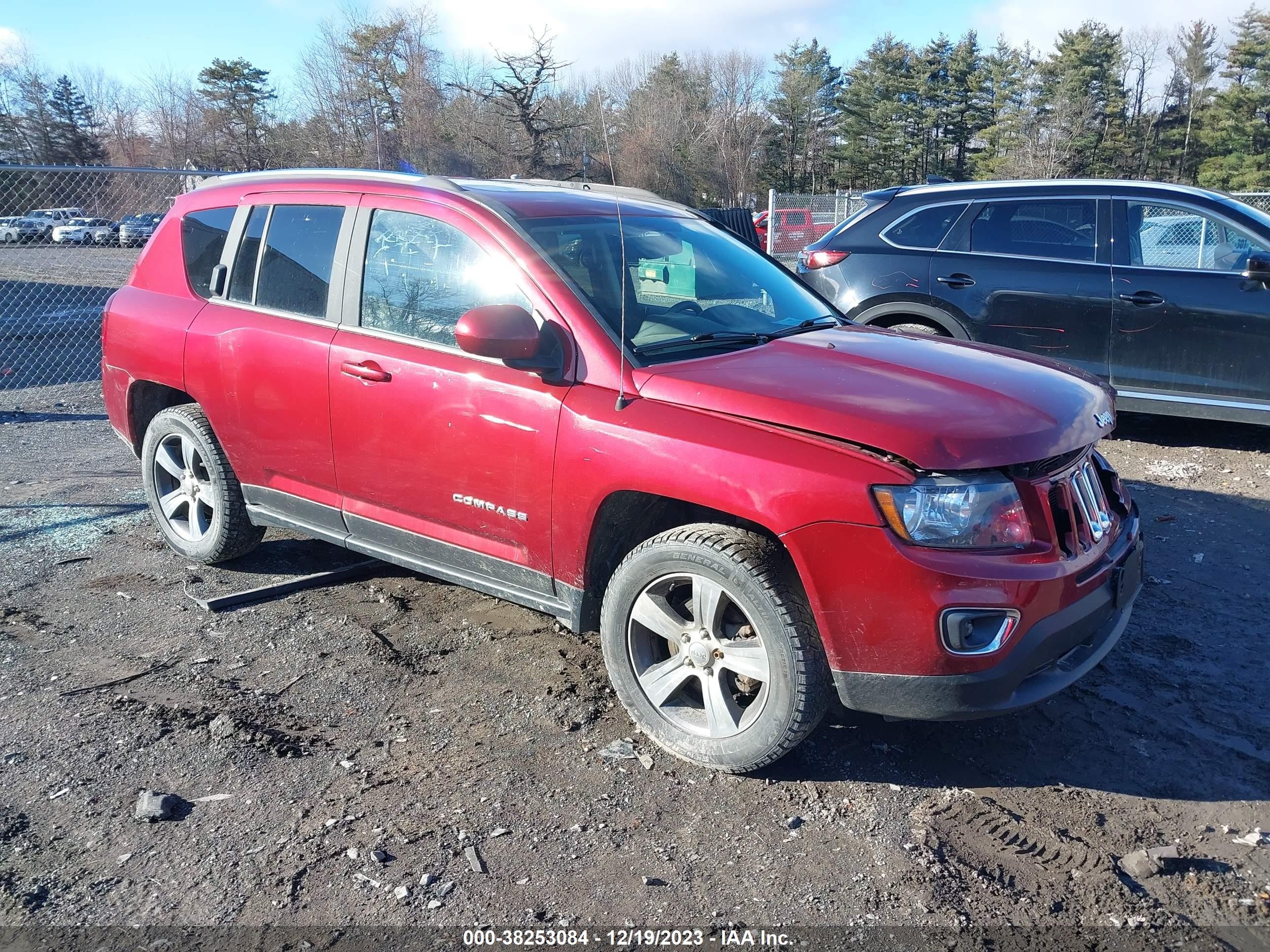 JEEP COMPASS 2016 1c4njdeb1gd664041