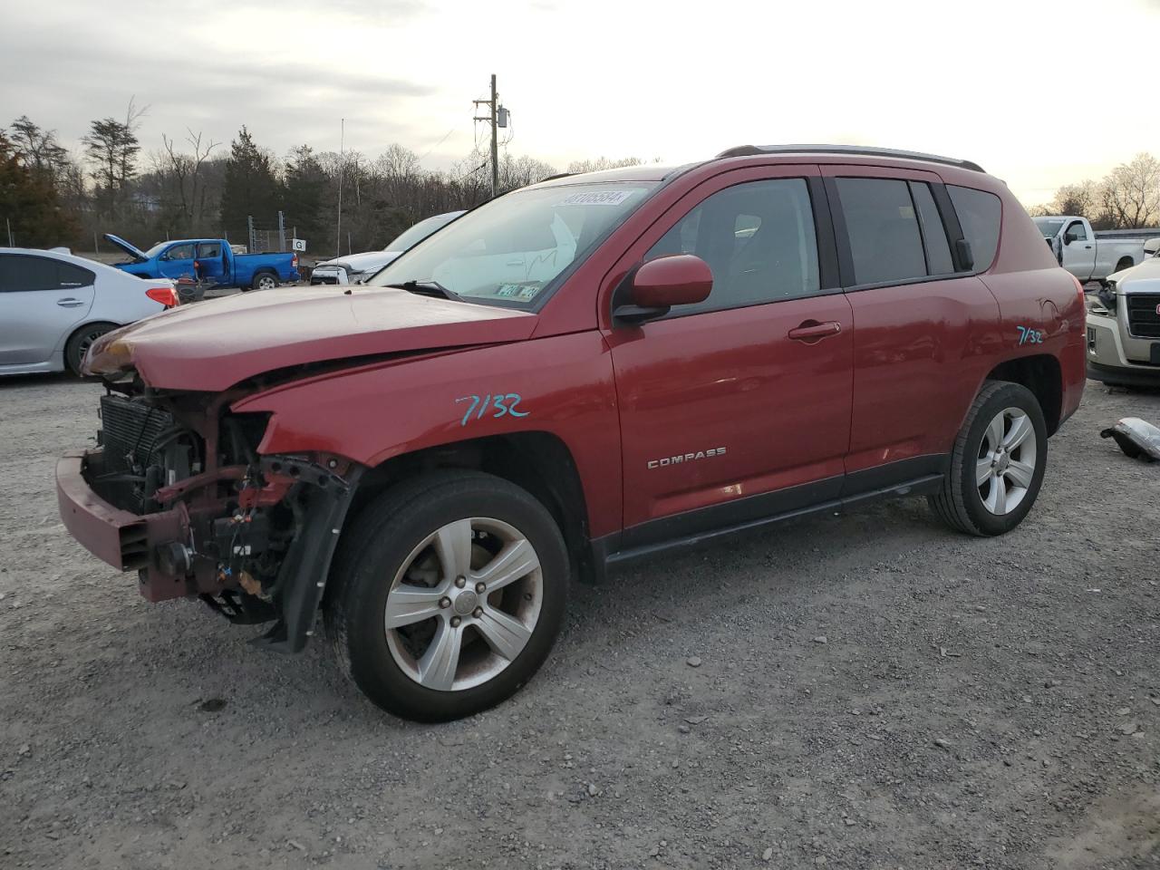 JEEP COMPASS 2016 1c4njdeb7gd587336