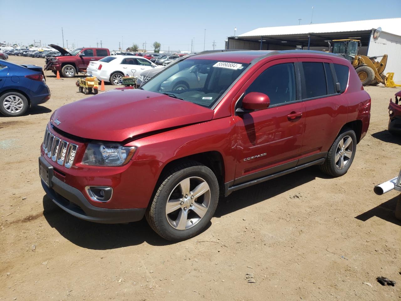 JEEP COMPASS 2017 1c4njdeb7hd163754