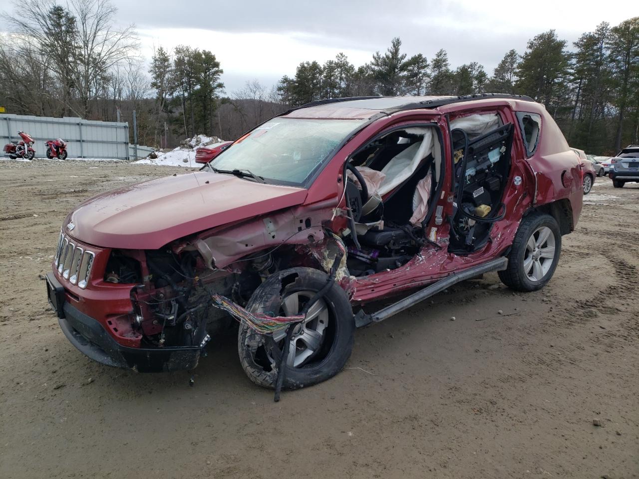 JEEP COMPASS 2016 1c4njdeb9gd802764