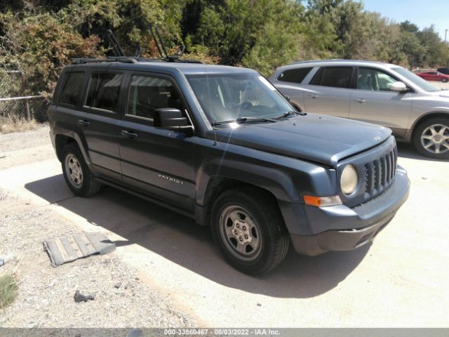 JEEP PATRIOT 2013 1c4njpba0dd272340