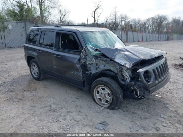 JEEP PATRIOT 2016 1c4njpba0gd812564