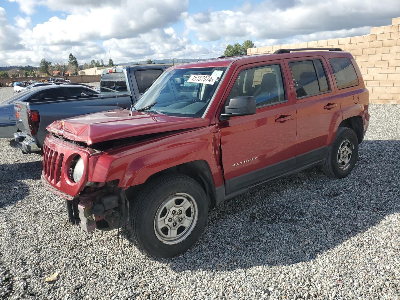 JEEP LIBERTY (PATRIOT) 2012 1c4njpba1cd688864