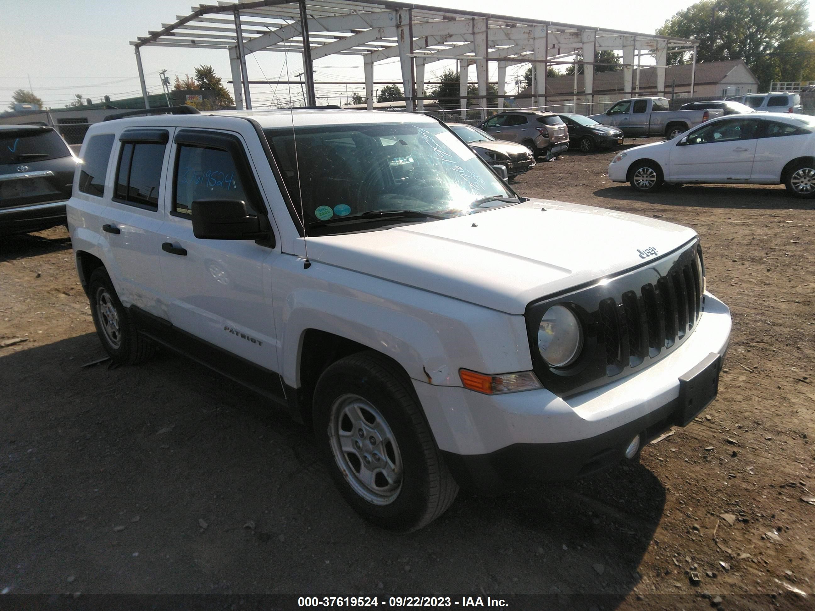 JEEP LIBERTY (PATRIOT) 2013 1c4njpba1dd245633