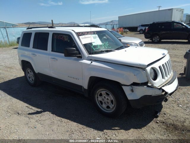 JEEP PATRIOT 2016 1c4njpba1gd811309