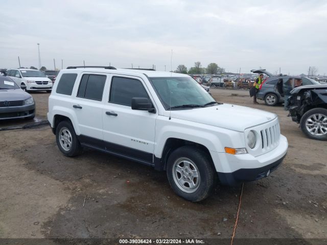 JEEP PATRIOT 2016 1c4njpba2gd547615