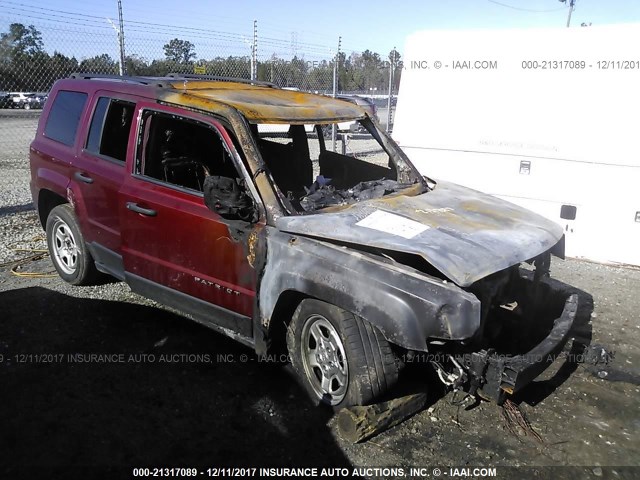 JEEP PATRIOT 2016 1c4njpba2gd589489