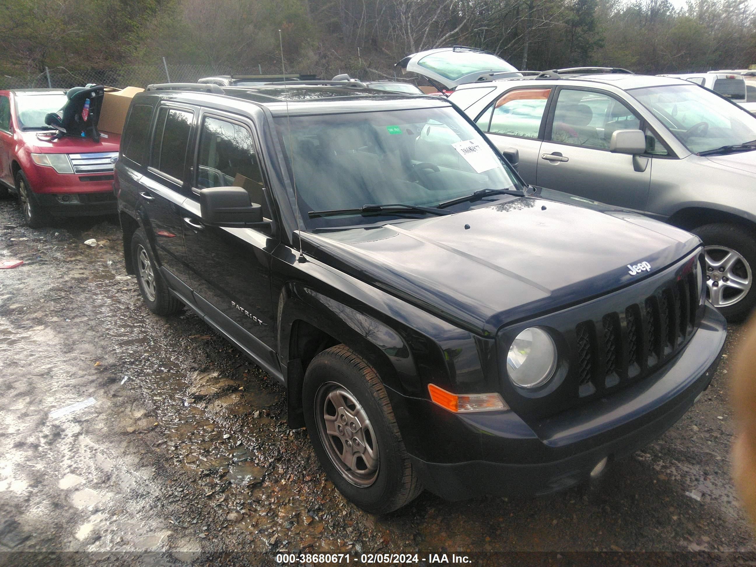 JEEP LIBERTY (PATRIOT) 2013 1c4njpba3dd246718