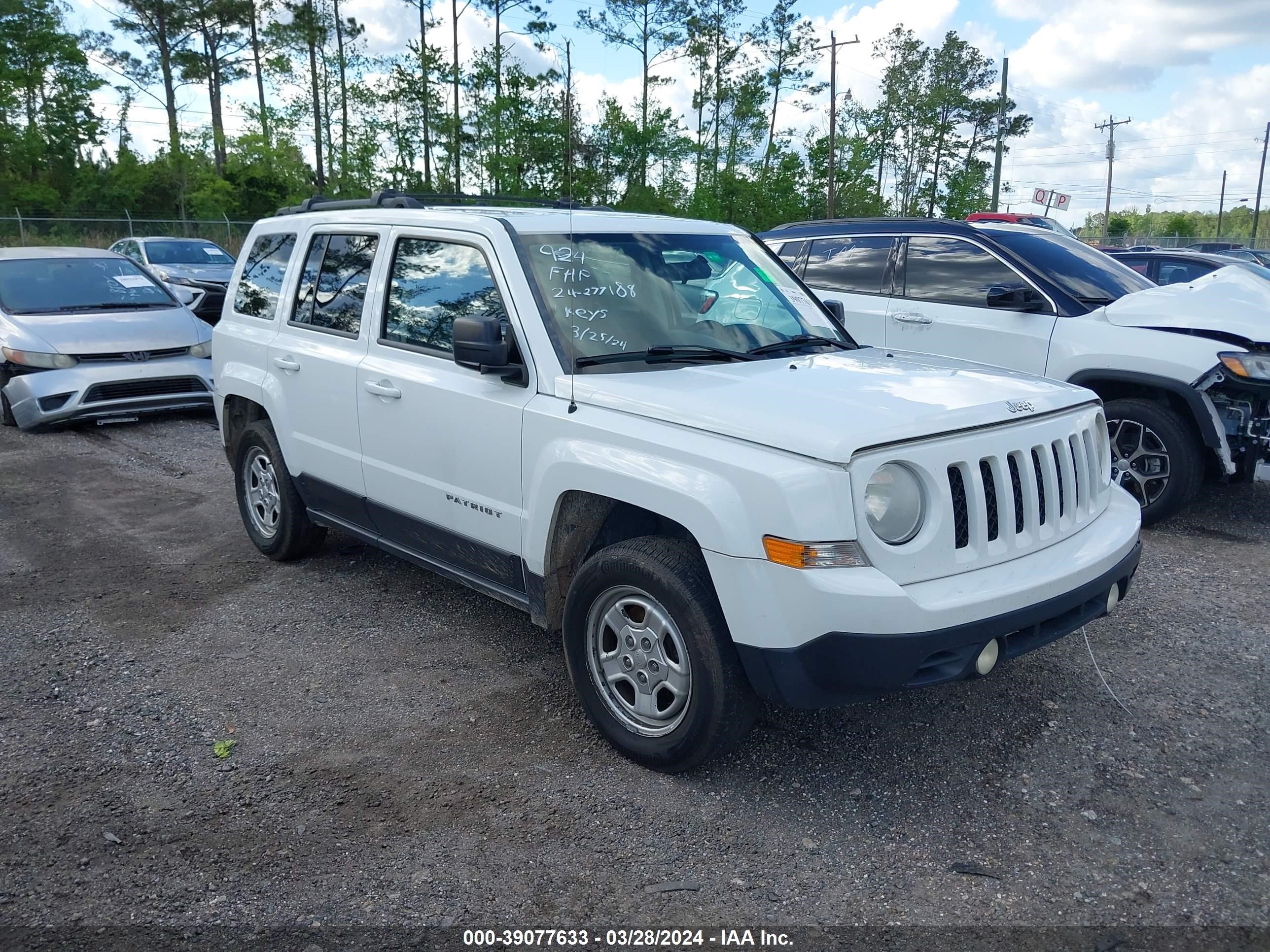 JEEP LIBERTY (PATRIOT) 2014 1c4njpba3ed596027