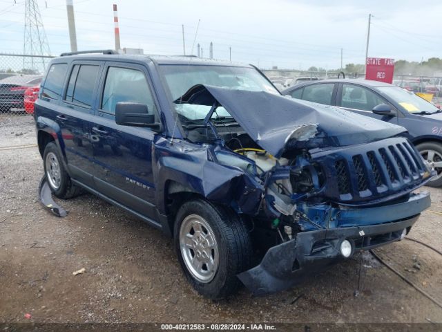 JEEP PATRIOT 2016 1c4njpba3gd811828