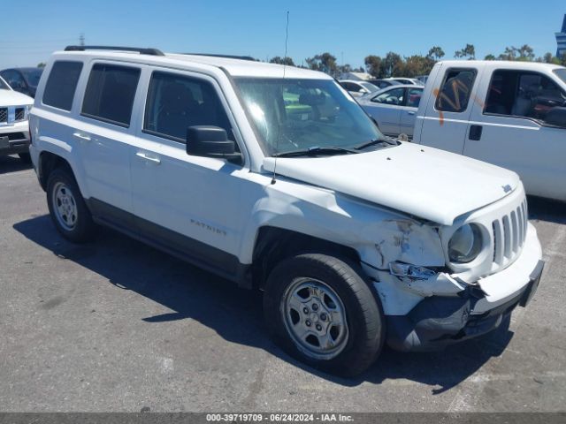 JEEP PATRIOT 2016 1c4njpba3gd815006