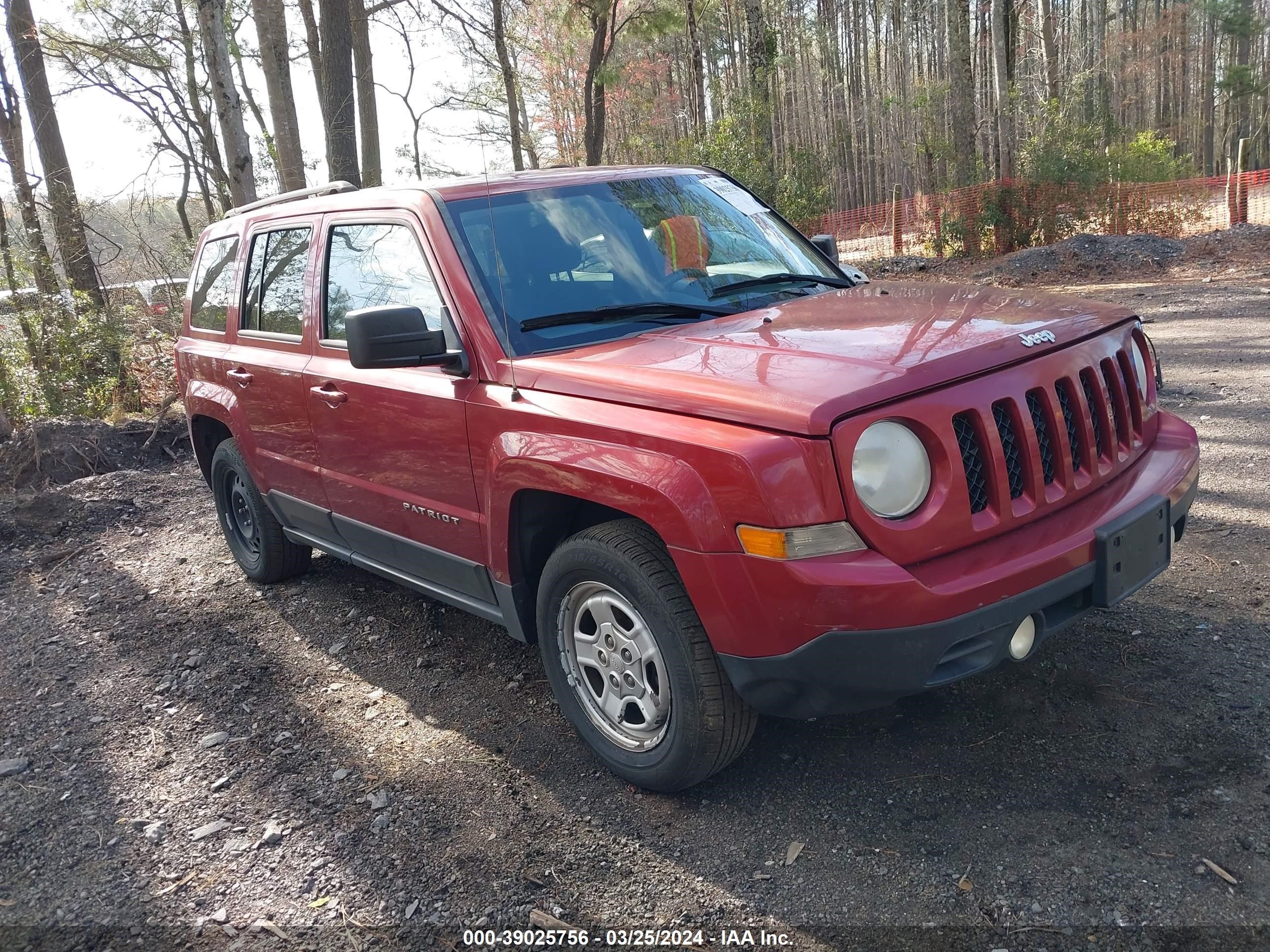 JEEP LIBERTY (PATRIOT) 2013 1c4njpba4dd272860