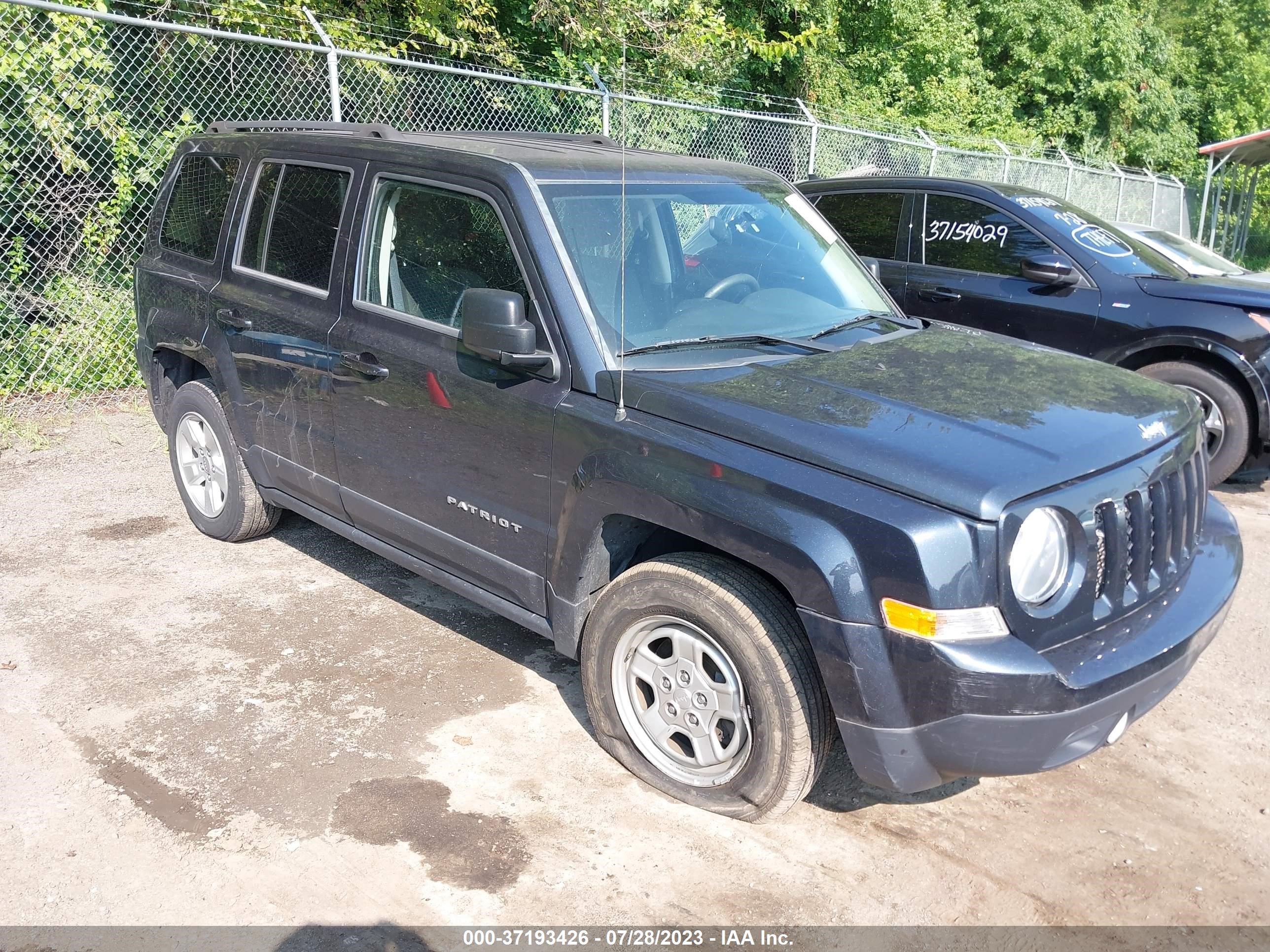 JEEP LIBERTY (PATRIOT) 2014 1c4njpba4ed568530