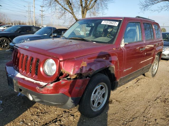 JEEP PATRIOT SP 2016 1c4njpba4gd754507